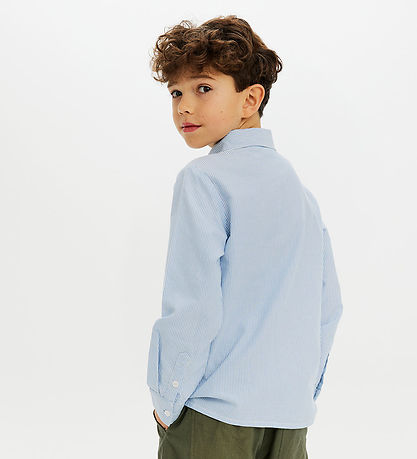 The New Skjorte - TNMichael - Bright White Striped