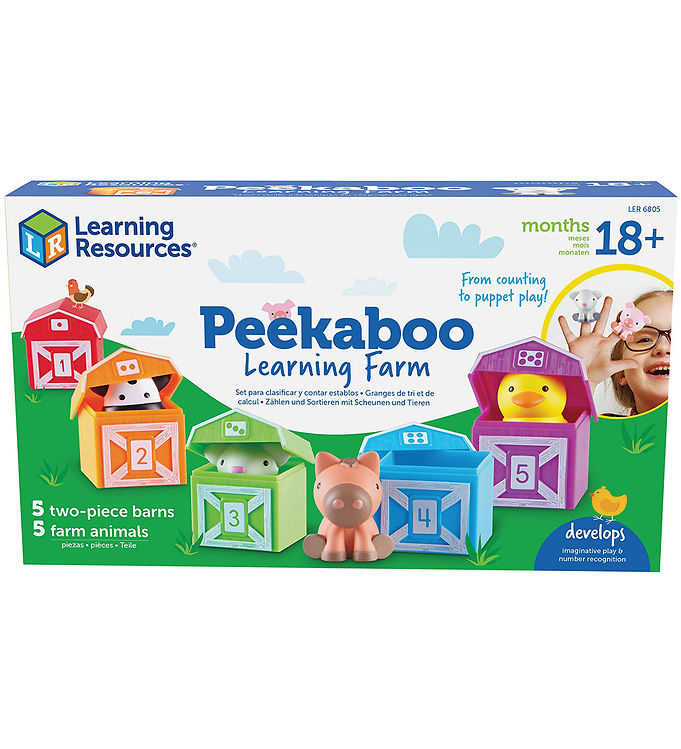 Learning Resources Aktivitetslegetøj - Lær Om Tal Og Farver billede