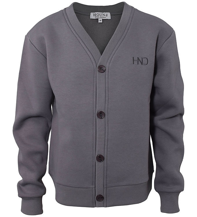 Hound Cardigan - Sweat - Grey