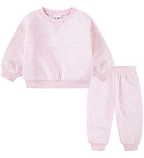 Nike Sweatsæt - Sweatshirt/Sweatpants - Pink Foam Heather Nike Sweatsæt - Sweatshirt/Sweatpants - Pink Foam Heather