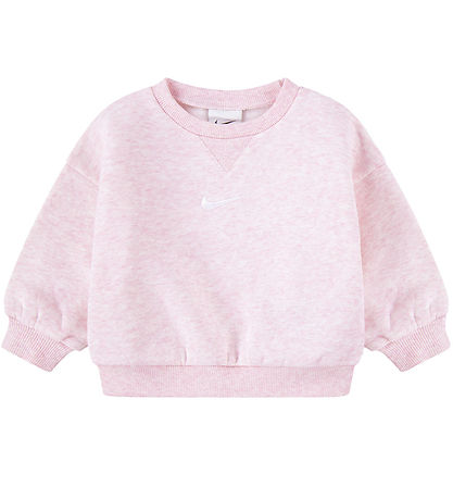 Nike Sweatsæt - Sweatshirt/Sweatpants - Pink Foam Heather