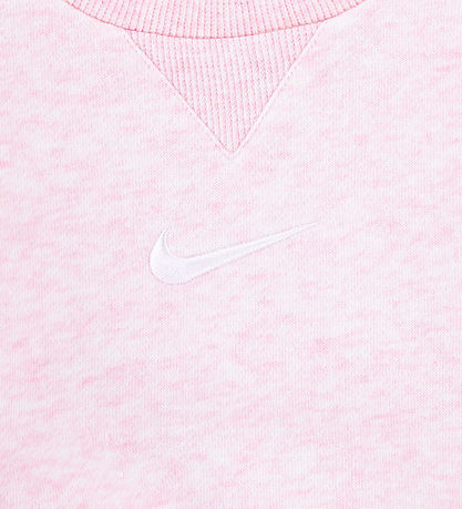Nike Sweatsæt - Sweatshirt/Sweatpants - Pink Foam Heather