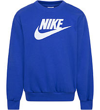 Nike Sweatshirt - Game Royal m. Logo Nike Sweatshirt - Game Royal m. Logo
