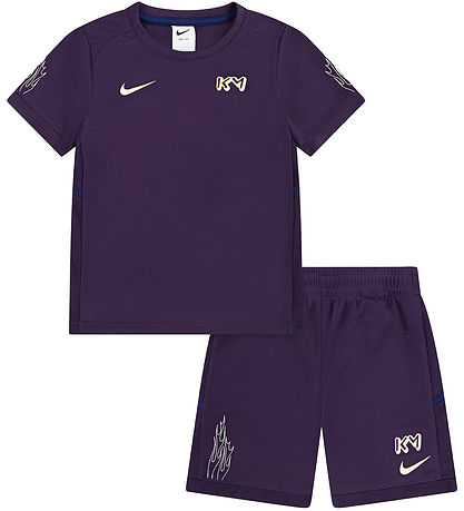 Nike Shortssæt - T-shirt/Shorts - Dri-Fit - Grand Purple Nike Shortssæt - T-shirt/Shorts - Dri-Fit - Grand Purple
