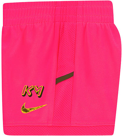 Nike Shortssæt - T-shirt/Shorts - Dri-Fit - Hyper Pink Nike Shortssæt - T-shirt/Shorts - Dri-Fit - Hyper Pink