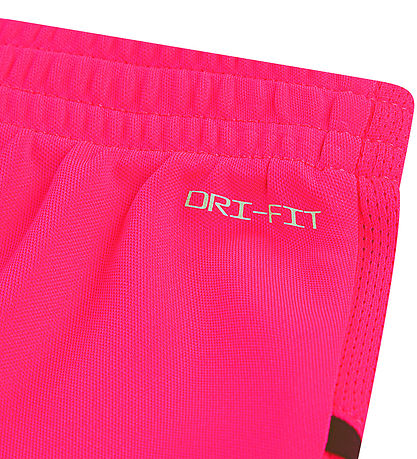 Nike Shortssæt - T-shirt/Shorts - Dri-Fit - Hyper Pink Nike Shortssæt - T-shirt/Shorts - Dri-Fit - Hyper Pink