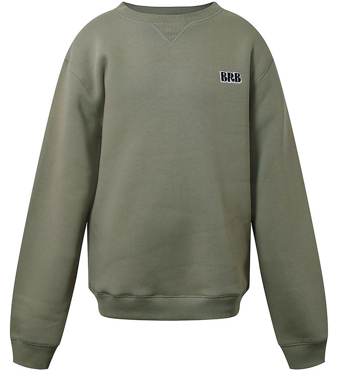 Hound Sweatshirt - Crew Neck - Dusty Green
