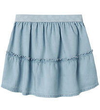 Name It Nederdel - NmfMia - Lyseblå Denim Name It Nederdel - NmfMia - Lyseblå Denim