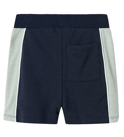Name It Shorts - NmmHannibal - Aqua Grau