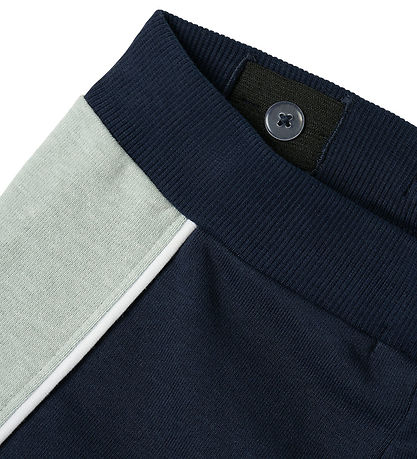 Name It Shorts - NmmHannibal - Aqua Grau