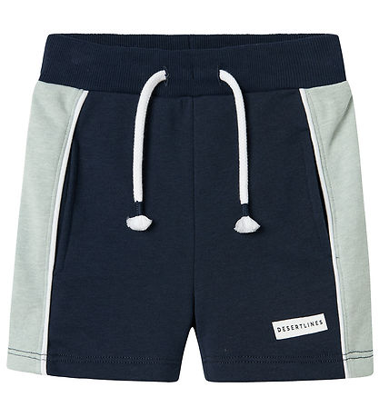 Name It Shorts - NmmHannibal - Aqua Grau