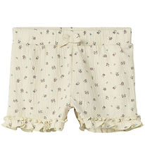 Name It Shorts - NmfJannis - Bleached Sand m. Blomster Name It Shorts - NmfJannis - Bleached Sand m. Blomster