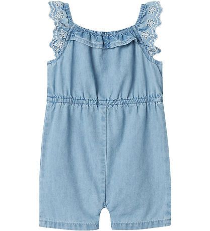 Name It Sommerdragt - NbfHill - Lyseblå Denim Name It Sommerdragt - NbfHill - Lyseblå Denim