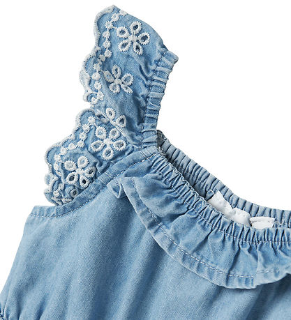 Name It Sommerdragt - NbfHill - Lyseblå Denim Name It Sommerdragt - NbfHill - Lyseblå Denim