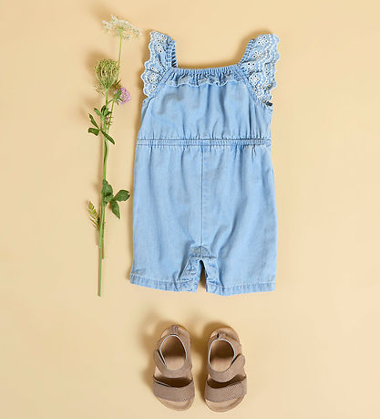 Name It Sommerdragt - NbfHill - Lyseblå Denim Name It Sommerdragt - NbfHill - Lyseblå Denim