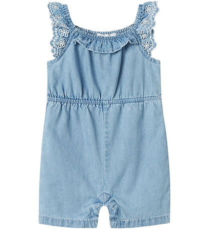 Name It Sommerdragt - NbfHill - Lyseblå Denim Name It Sommerdragt - NbfHill - Lyseblå Denim