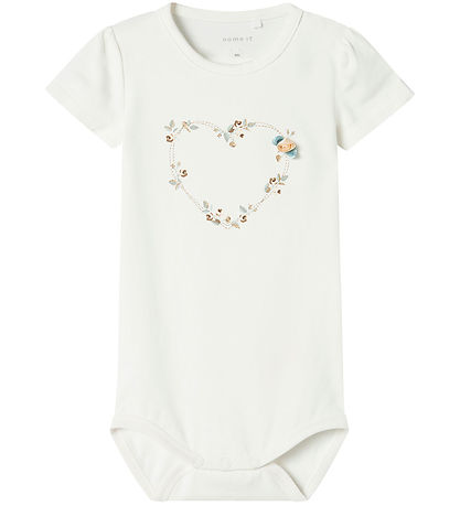 Name It Body k/æ - NbfHillie - Cloud Dancer m. Print Name It Body k/æ - NbfHillie - Cloud Dancer m. Print