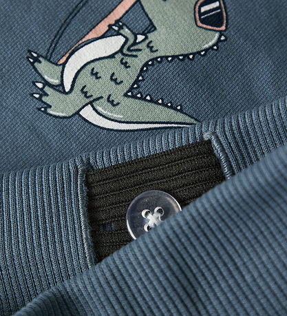 Name It Sweatshorts - NmmVermo - Blue Mirage/Dino surf