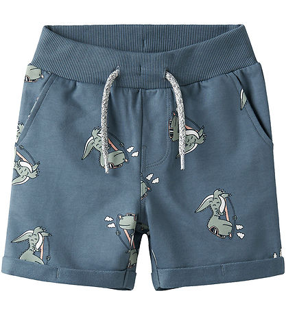 Name It Sweatshorts - NmmVermo - Blue Mirage/Dino surf Name It Sweatshorts - NmmVermo - Blue Mirage/Dino surf