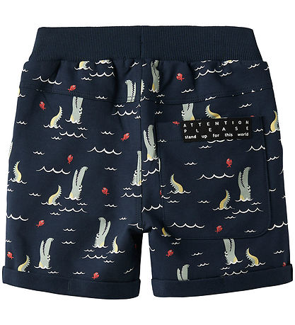 Name It Sweatshorts - NmmVermo - Navy Blazer/Fish Alligator Name It Sweatshorts - NmmVermo - Navy Blazer/Fish Alligator