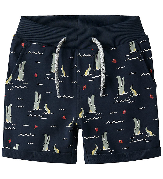 Name It Sweatshorts - NmmVermo - Navy Blazer/Fish Alligator