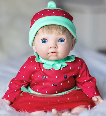 Tiny Treasures Dukketøj - Strawberry Cutie Outfit Tiny Treasures Dukketøj - Strawberry Cutie Outfit