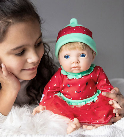 Tiny Treasures Dukketøj - Strawberry Cutie Outfit Tiny Treasures Dukketøj - Strawberry Cutie Outfit