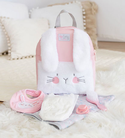 Tiny Treasures Dukkepusletaske - Bunny Tiny Treasures Dukkepusletaske - Bunny