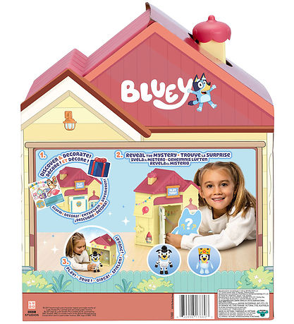 Bluey Legesæt - Play Date Plush Surprise Bluey Legesæt - Play Date Plush Surprise