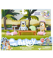 Bluey Legesæt - Bluey og Bingos Scooter Sjov