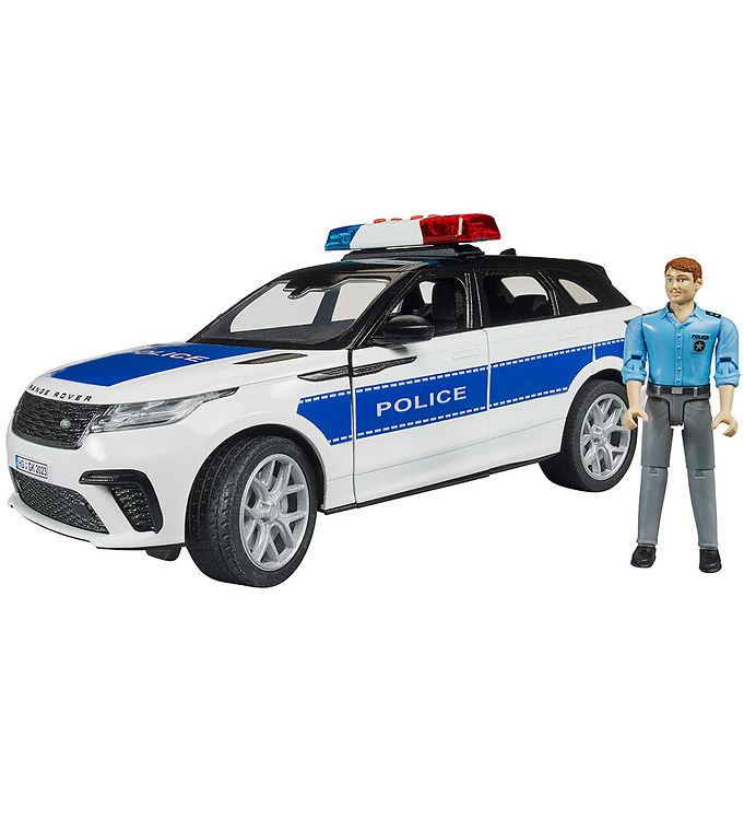 Bruder Politibil - Range Rover Velar m. Lys/Lyd og Kører - 02890