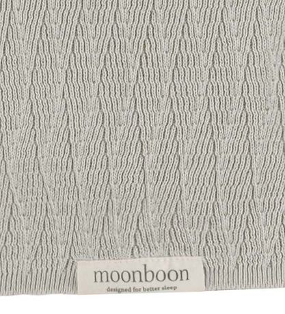 Moonboon Tæppe - Strik - 100x80 cm - Lunar Rock