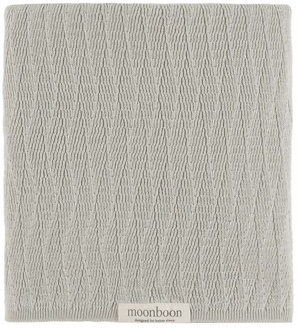 Moonboon Tæppe - Strik - 100x80 cm - Lunar Rock
