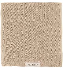 Moonboon Tæppe - Strik - 100x80 cm - Rose Dloud Moonboon Tæppe - Strik - 100x80 cm - Rose Dloud