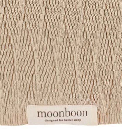 Moonboon Tæppe - Strik - 100x80 cm - Rose Dloud