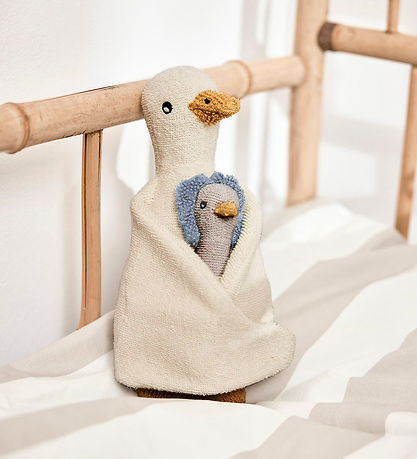 OYOY Soft Toys - Dora & Baby Dolly Duck - Cloud/Ice Blue