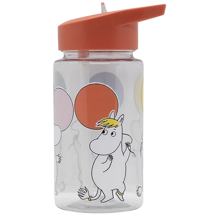 Rätt Start Drikkedunk - Mumi - 550 ml - Rød