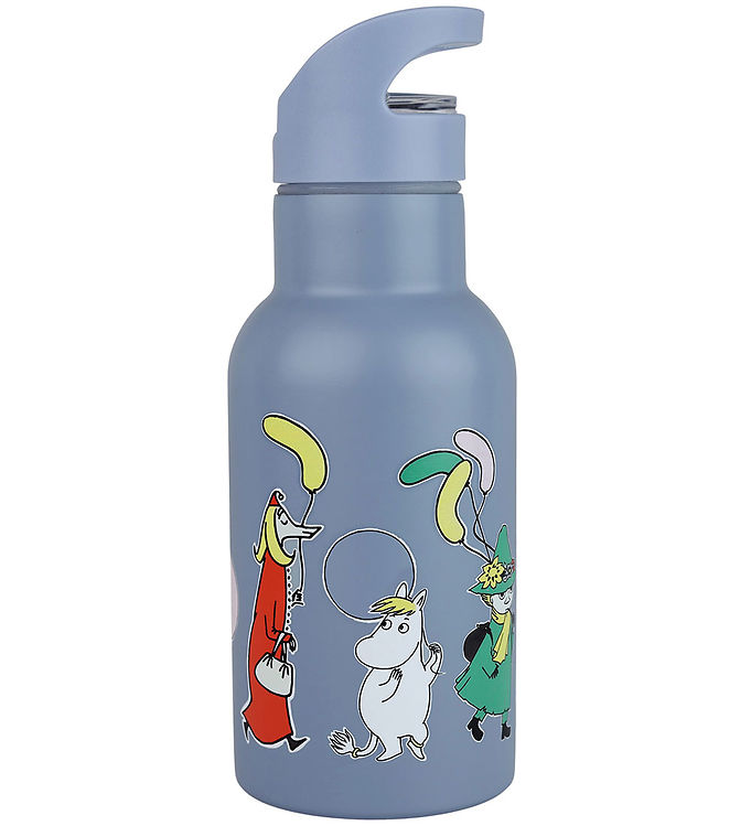 Rätt Start Termoflaske - Mumi - Rustfrit Stål - 340 ml - Blå