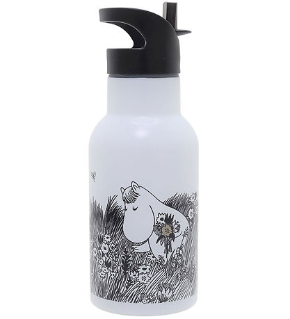 Rätt Start Thermo Bottle - Mumi - Stainless Steel - 340 mL - Gra