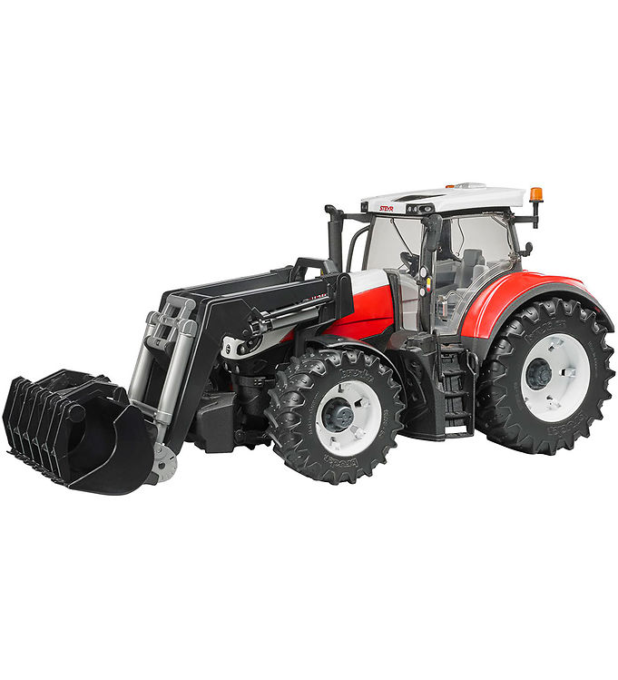Bruder Traktor - Steyr 6300 Terrus CV m. Frontlæsser - 03181