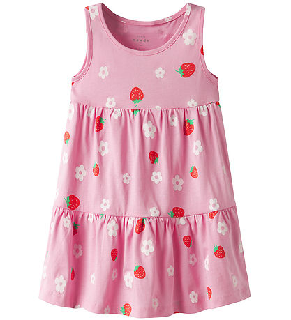 Name It Kjole - NmfVigga - Pink Frosting/Strawberry Name It Kjole - NmfVigga - Pink Frosting/Strawberry