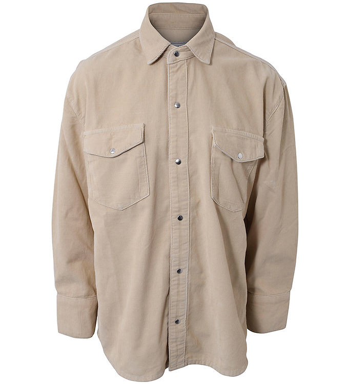 Hound Skjorte - Fløjl - Corduroy - Sand