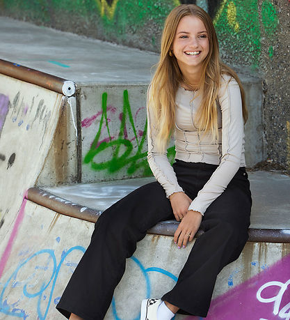 Hound Bluse - Fitted Top - Sand Hound Bluse - Fitted Top - Sand