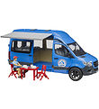 Bruder Minibus - Mercedes Benz Sprinter Camper m. Kører - 02684 Bruder Minibus - Mercedes Benz Sprinter Camper m. Kører - 02684