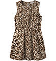 Name it Kjole - NkfVinaya - Sort/LEOPARD AOP