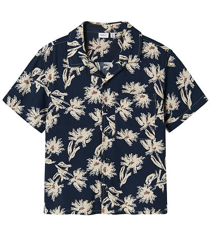 Name it Skjorte k/æ - NkmFerane - Walnut