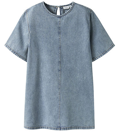 Name It Kjole - NkfBeau - Medium Blue Denim Name It Kjole - NkfBeau - Medium Blue Denim