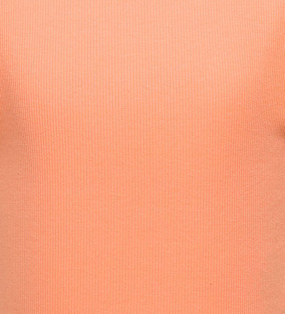 Kids Only Top - Rib - KogDrea - Salmon m. Broderi Anglaise Kids Only Top - Rib - KogDrea - Salmon m. Broderi Anglaise