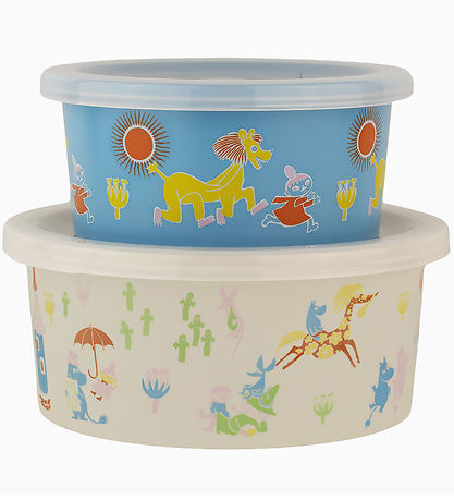 Rätt Start Snackbokse - 2-pak - Mumi - 450/250 ml - 80 år Rätt Start Snackbokse - 2-pak - Mumi - 450/250 ml - 80 år