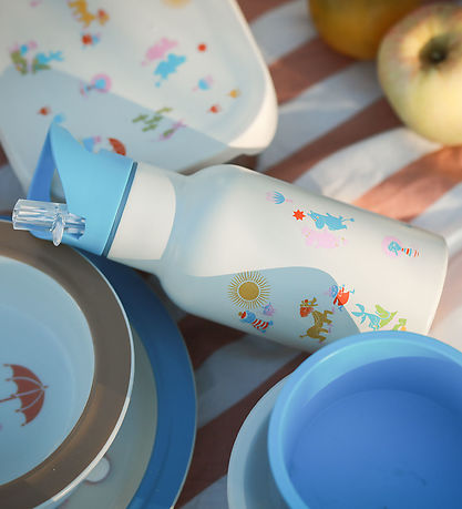 Rätt Start Termoflaske - Mumi - Rustfrit Stål - 340 ml - Blå Rätt Start Termoflaske - Mumi - Rustfrit Stål - 340 ml - Blå